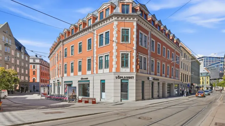 Sentrum: Kontorlokaler med attraktiv beliggenhet på 212,2 kvm BTA.
