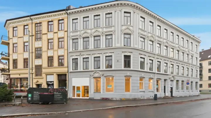 Torshovgata 8 - Tiltalende hjørnelokale BTA ca. 150 kvm - Vogts gate/Torshovgata -  Meget sentral beliggenhet.
